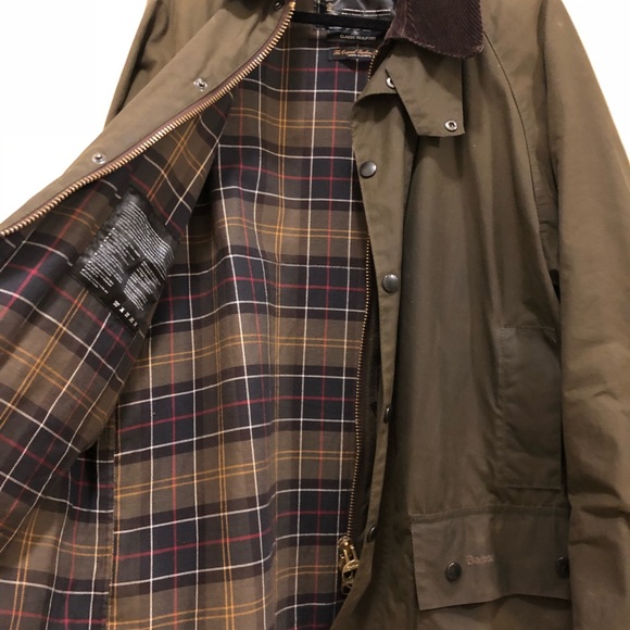 Men’s Barbour Jacket full canvas and matching vest - Picture 2 of 8